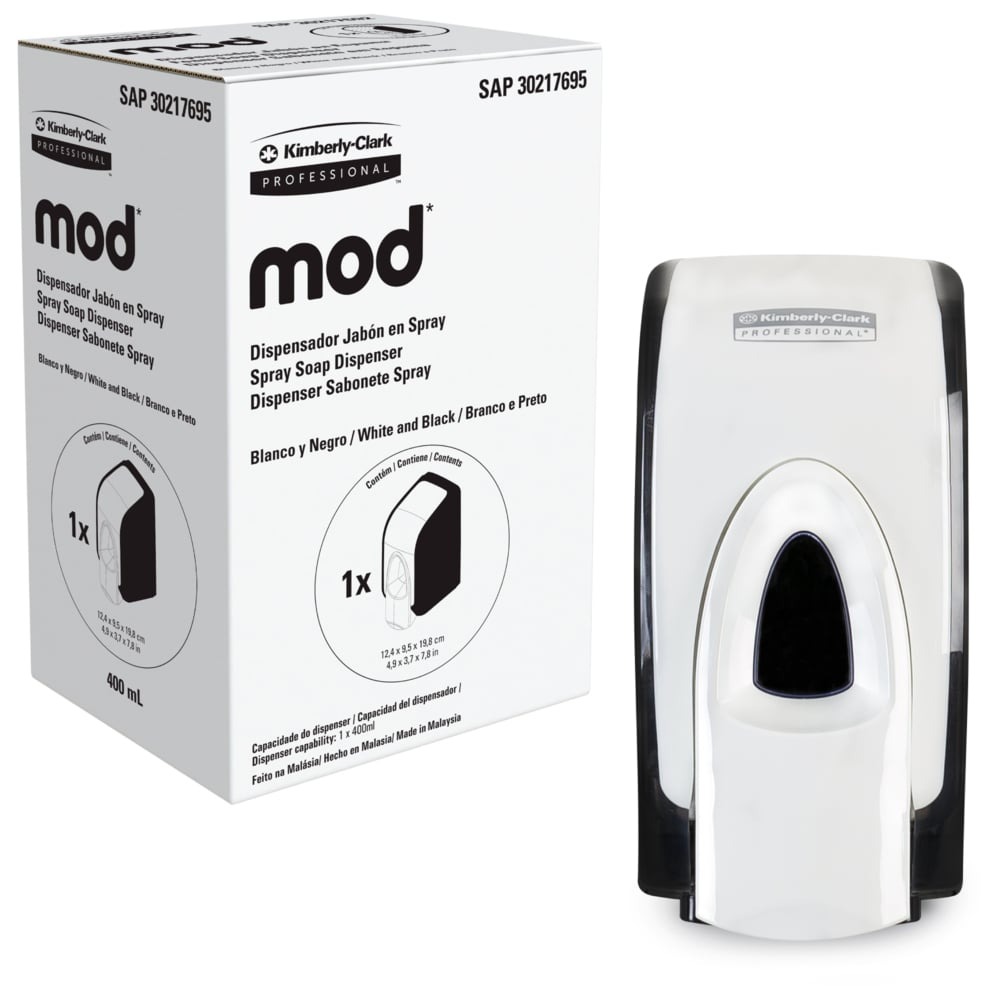 Dispensador MOD Jabón/Sanitizante en Spray 400 ml. Kimberly-Clark 30217695 1