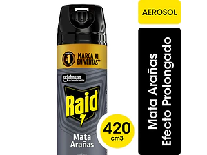 Insecticida mata arañas 420 cc RAID MAX