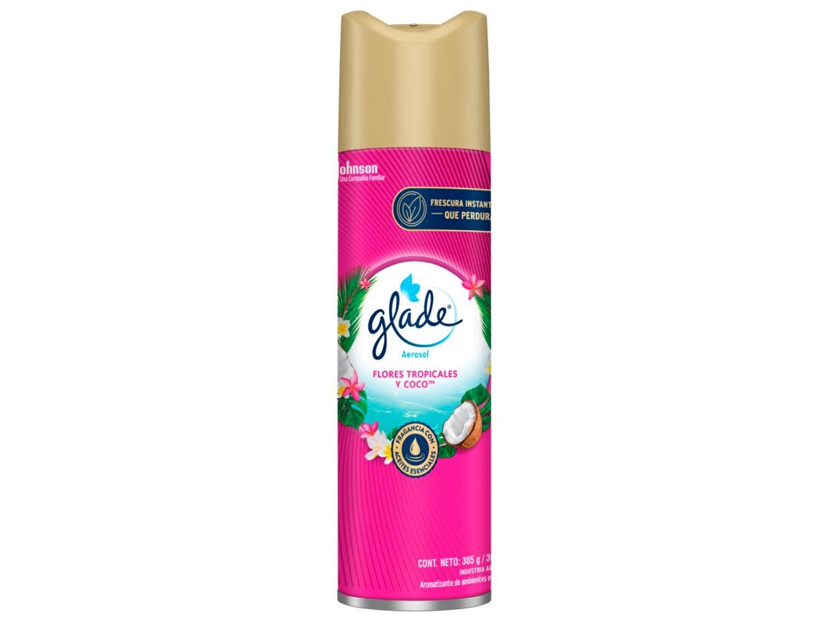 Desodorante Ambiental GLADE Floral en Aerosol 360 ml 2