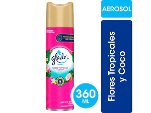 Desodorante Ambiental GLADE Floral en Aerosol 360 ml