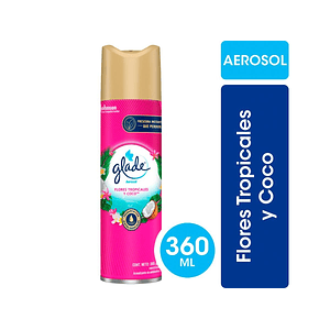 Desodorante Ambiental GLADE Floral en Aerosol 360 ml