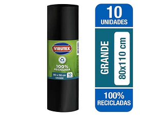 Bolsas de Basura 80x110 cm 1 x 10 Unidades Bio Rollo