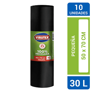 Bolsas De Basura 50X70 cm 1 x 10 Unidades Bio Rollo.