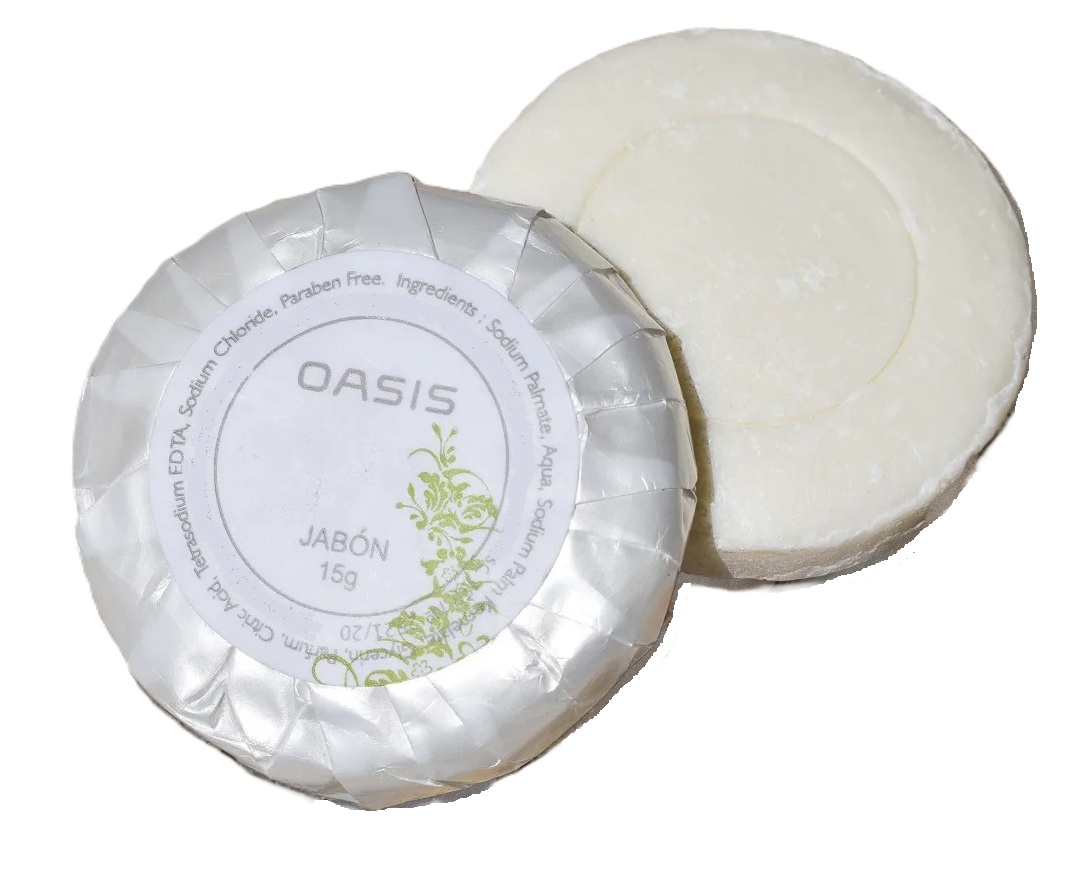 Jabón Redondo Hoteles 15 Grs. Caja 1000 Unidades. 1