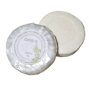 Jabón Redondo Hoteles 15 Grs. Caja 1000 Unidades.