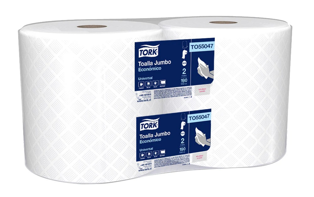 TOALLA PAPEL ECONOMICA H/S 2X190 MT  - TO55047 1