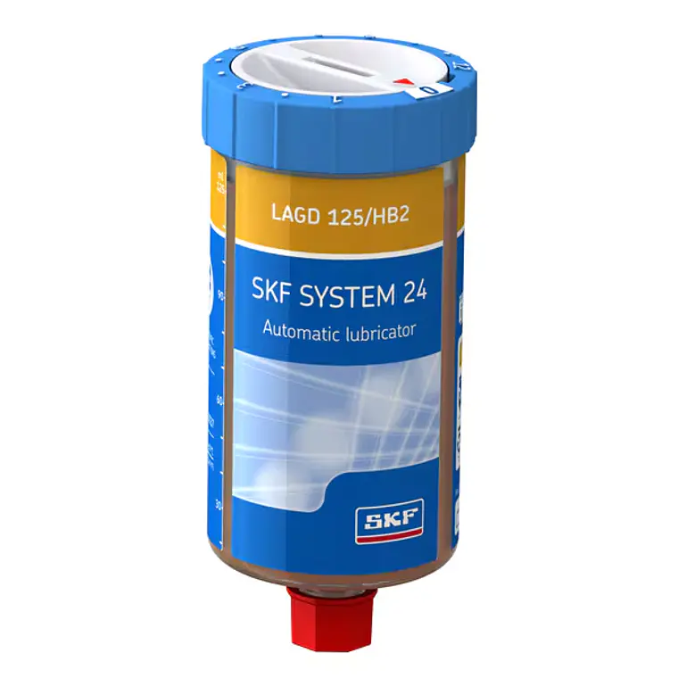 LAGD 125/HB2 Lubricador automático mono punto accionado por gas. 1