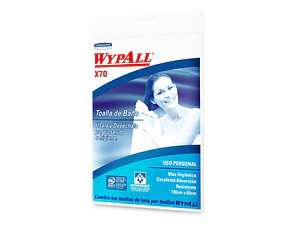 Toalla de Baño Wypall X-70 - Ultra Absorbente 10 UNIDADES