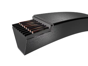 Correa de cuña revestida PHG SPC3150 Medidas: 18x22x3150 mm.