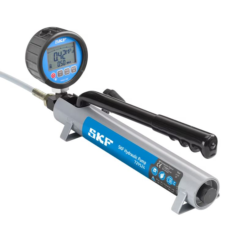 Bomba hidráulica 100 MPa (14 500 psi): Para el Método de calado de rodamientos 729124 DU 1