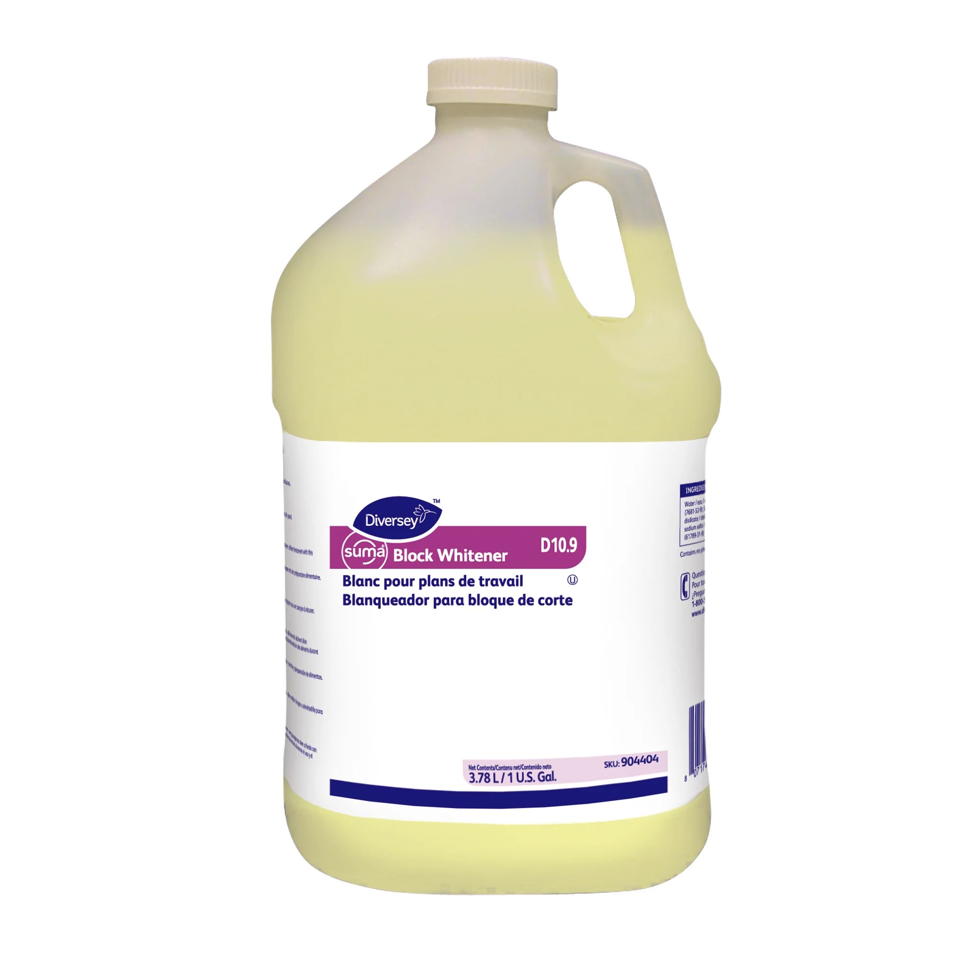 Suma Block 3,78 L. Whitener Gel Blanqueador Tablas de Corte y Utensilios. 1
