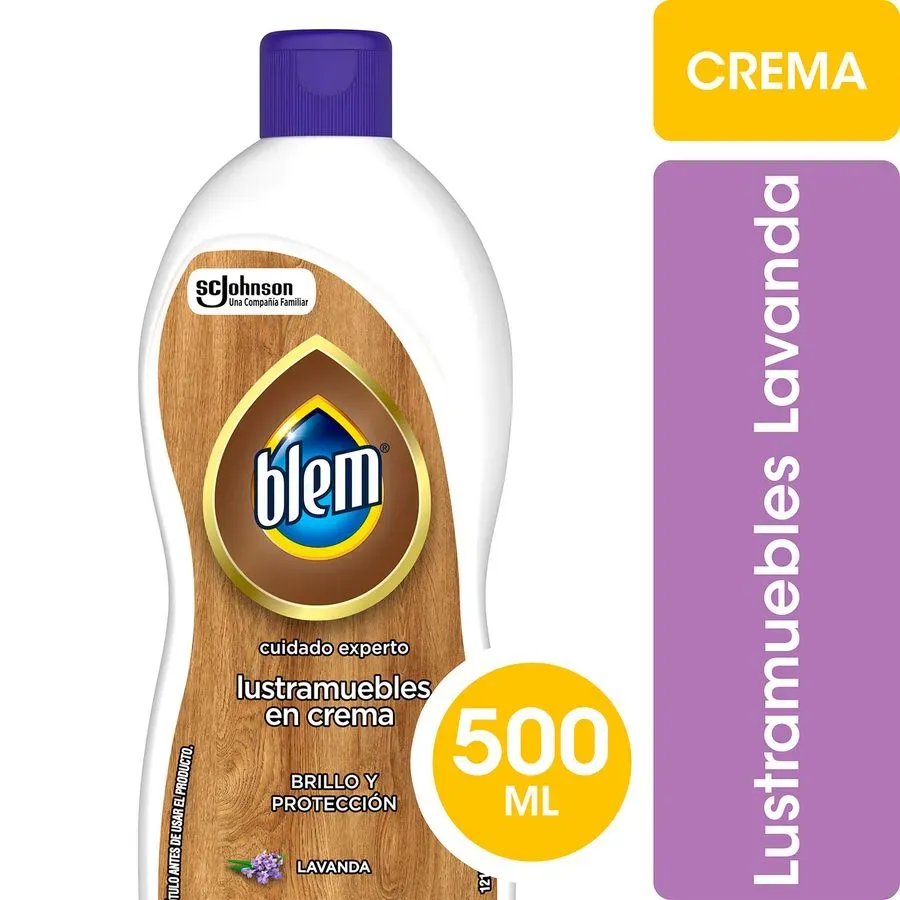 Lustramuebles en Crema Blem 500 ml. 1