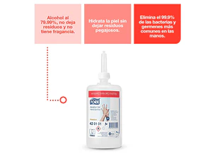 Alcohol Gel Premium Tork - 1 Botellas X 1000ml - Ja70012