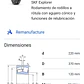 23144 CCK/W33 Rodamiento de rodillos a rótula con agujero cónico - thumbnail 2