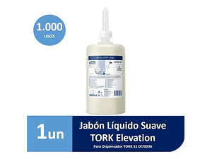Jabón Líquido Suave Tork ( 1 Botella X 1000 ml. ) JA70002
