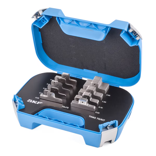 TMAS 75/KIT - Kit de Lainas Calibradas desde 75x75x0,5 a 75-75-2.0 mm. 1