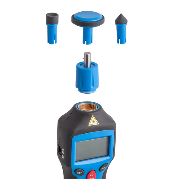 TKRT 10 - Tacómetro digital, mide velocidades de rotación y lineales. 2