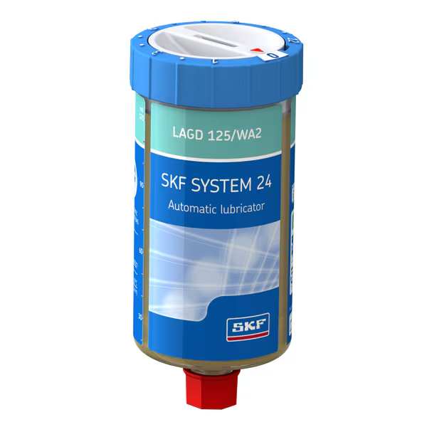 LAGD 125/WA2 - lubricador con >Grasa automático monopunto accionado por gas, 125 ml. 1