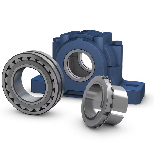 SAF 22517 - Soporte de pie con rodamiento incluido SKF 1