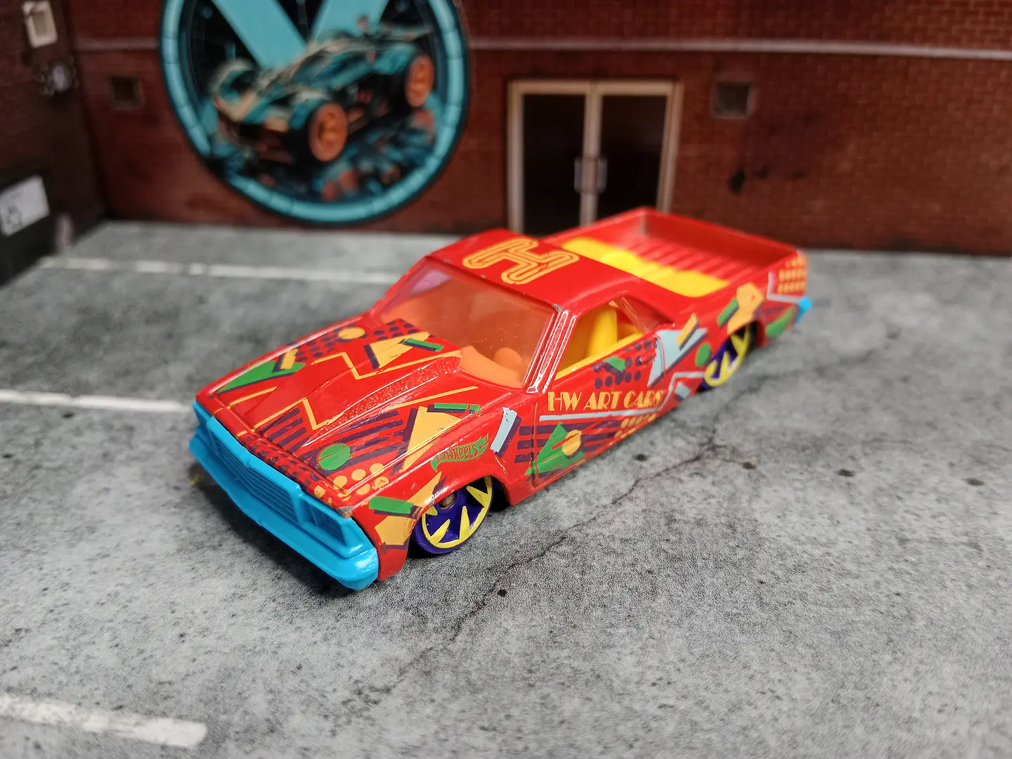 Chevy El Camino '80 HW Art Cars Hot Wheels Mattel 2021 1