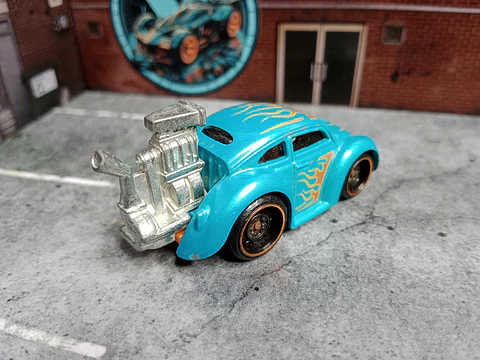 Volkswagen Beetle Tooned Hot Wheels Mattel 2018