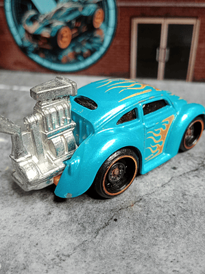 Volkswagen Beetle Tooned Hot Wheels Mattel 2018