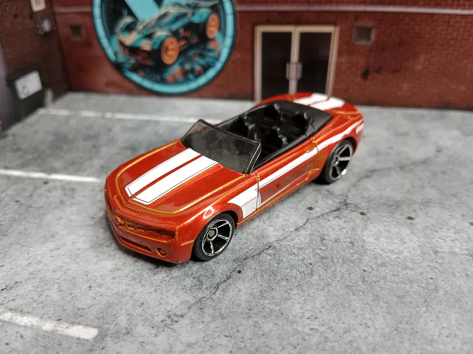 Camaro Convertible Concept Mystery Models Hot Wheels Mattel 2012 1