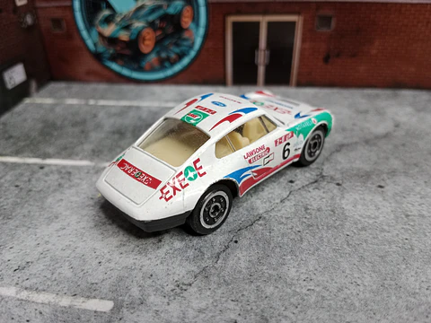 Coche tipo Porsche Rally Nº773 1/64