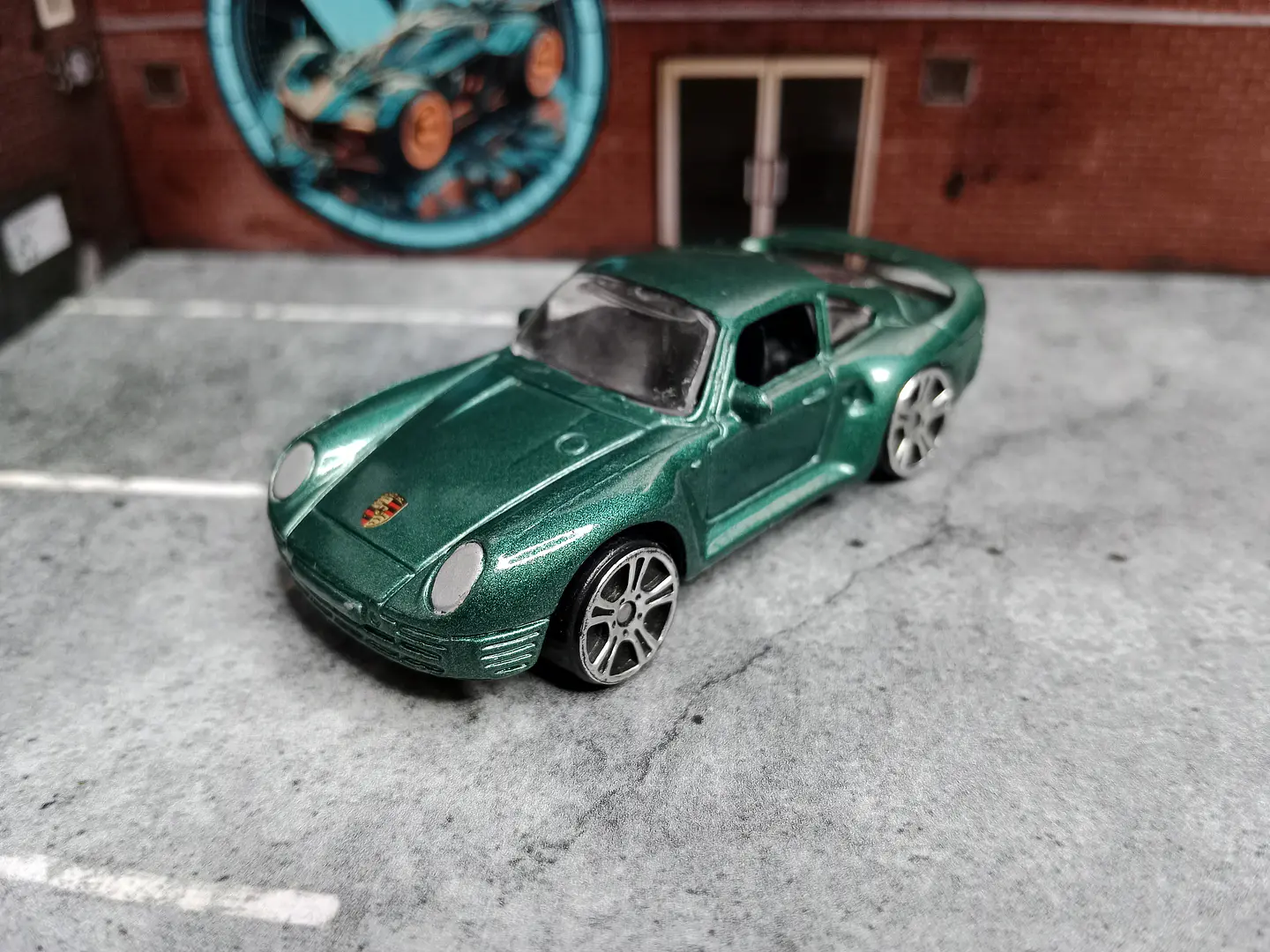 Porsche 959 Nº6020 Motor Max 1/64 1
