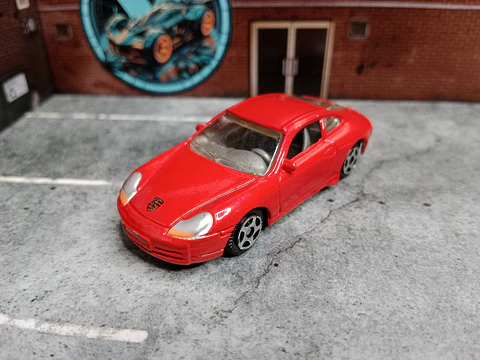 Porsche 911 Nº6019 Motor Max 1/64