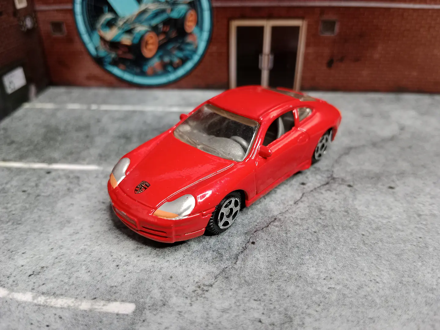Porsche 911 Nº6019 Motor Max 1/64 1