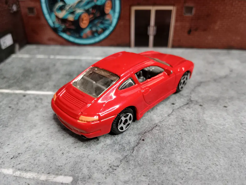 Porsche 911 Nº6019 Motor Max 1/64 2