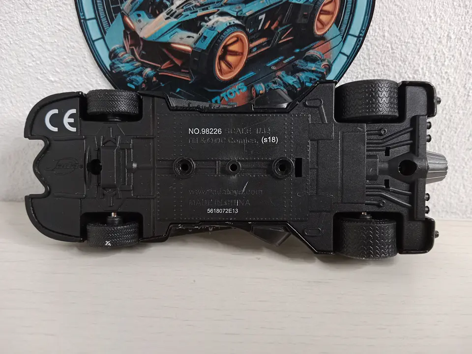 Batmobile Nº98226 DC Comics Jada 1/32 3