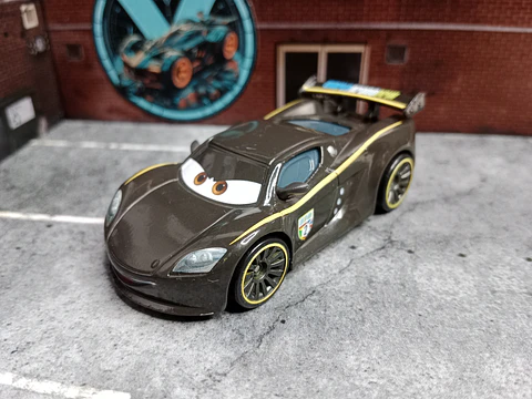 Lewis Hamilton Cars Disney Pixar Mattel 1/55