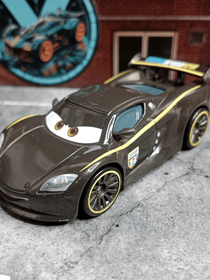 Lewis Hamilton Cars Disney Pixar Mattel 1/55