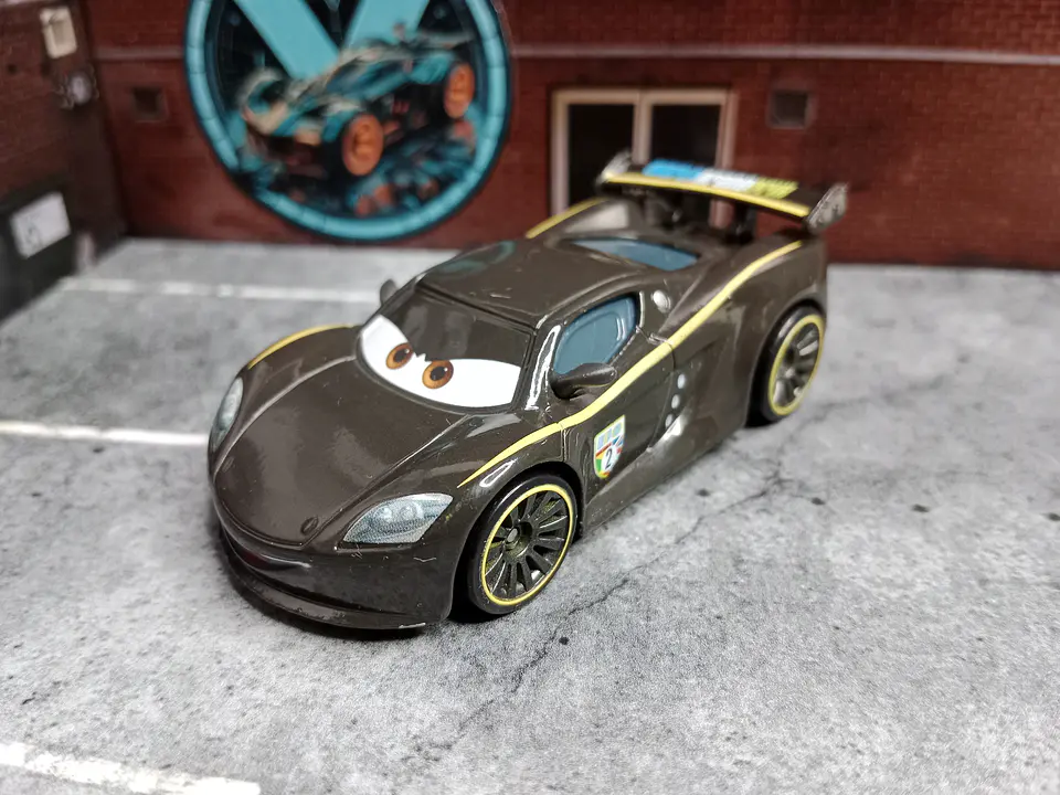 Lewis Hamilton Cars Disney Pixar Mattel 1/55 1