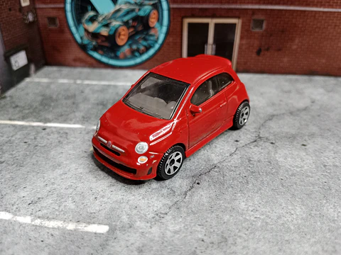 Fiat 500 Turbo '19 Matchbox Mattel 2021