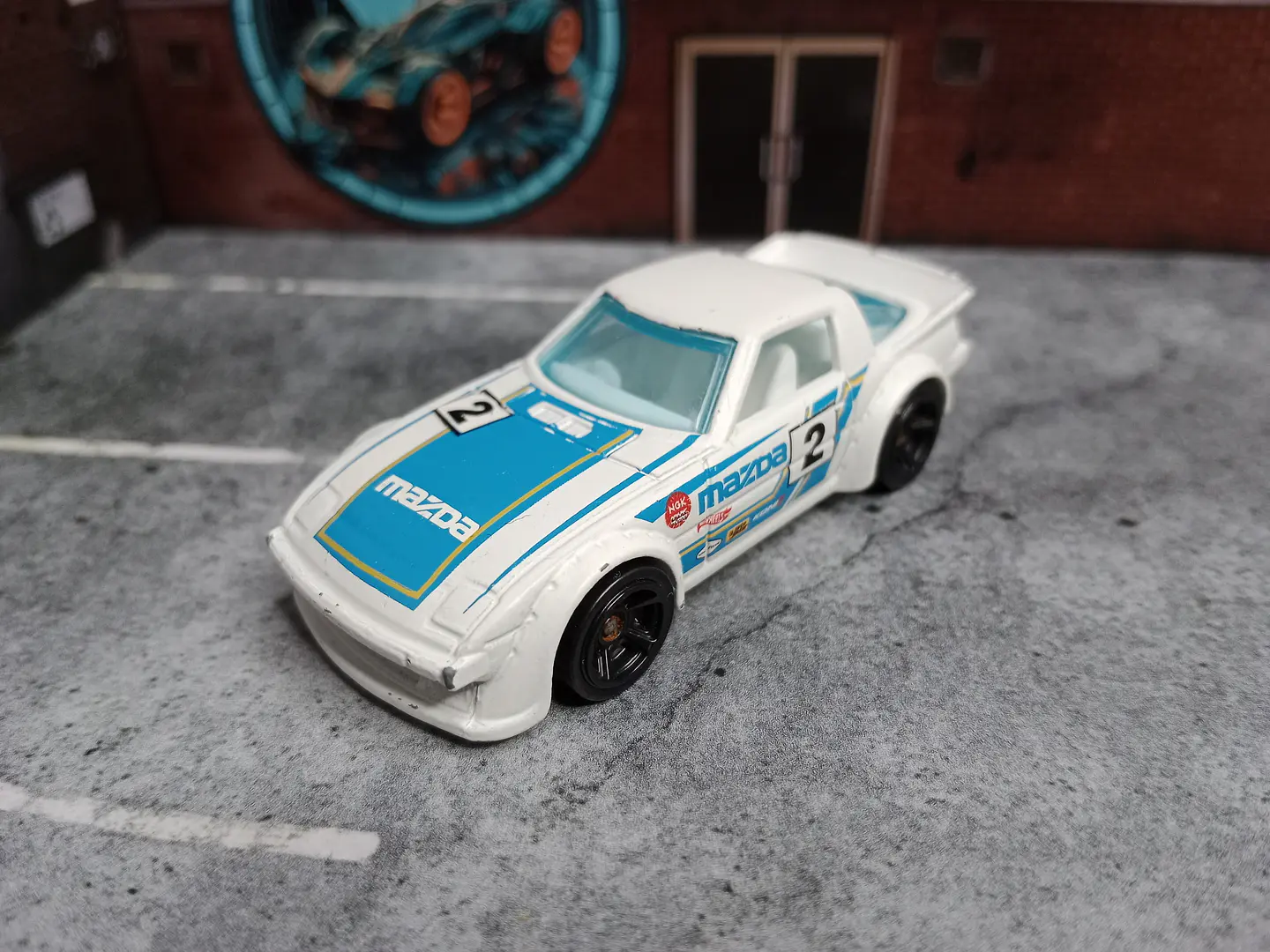 Mazda RX-7 HW Workshop: Speed Team Hot Wheels Mattel 2015 1