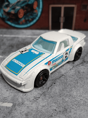 Mazda RX-7 HW Workshop: Speed Team Hot Wheels Mattel 2015