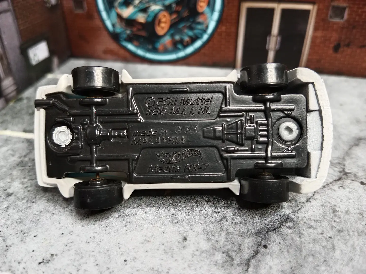Mazda RX-7 HW Workshop: Speed Team Hot Wheels Mattel 2015 3