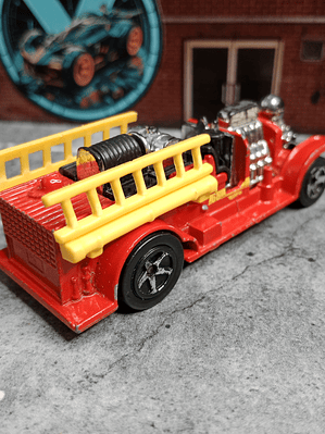 Old Number 5.5 Rescue Rods Hot Wheels Mattel 2008