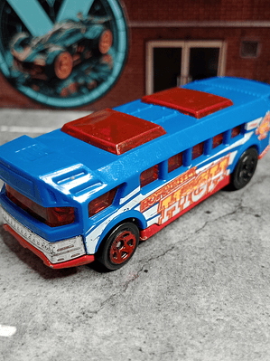 Autobús Hot Wheels High HW City Works Hot Wheels Mattel 2017