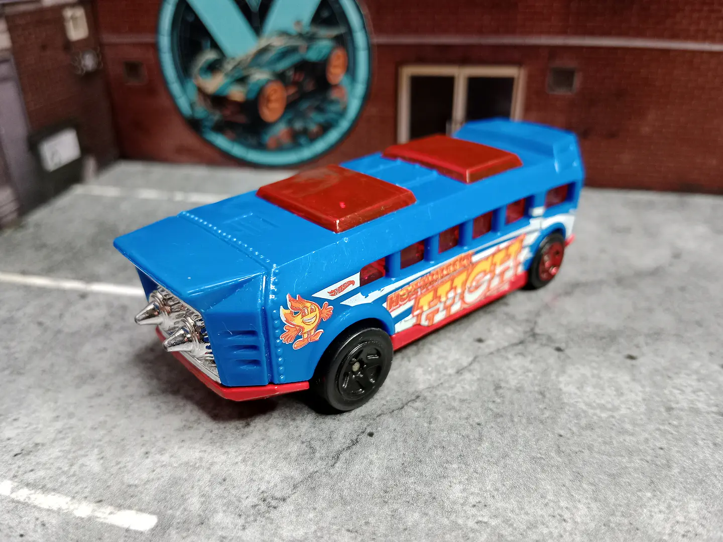 Autobús Hot Wheels High HW City Works Hot Wheels Mattel 2017 2