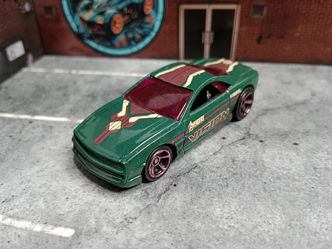 Muscle Tone Vision Avengers: Age of Ultron Marvel Hot Wheels Mattel 2015