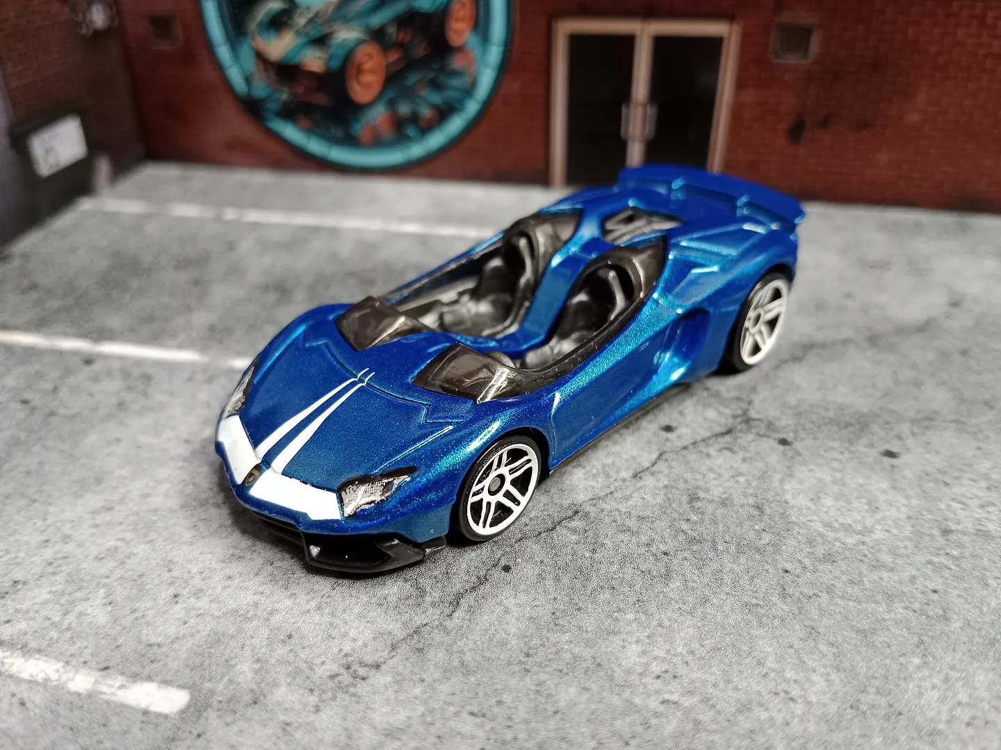 Lamborghini Aventador J HW Exotics Hot Wheels Mattel 2015 1