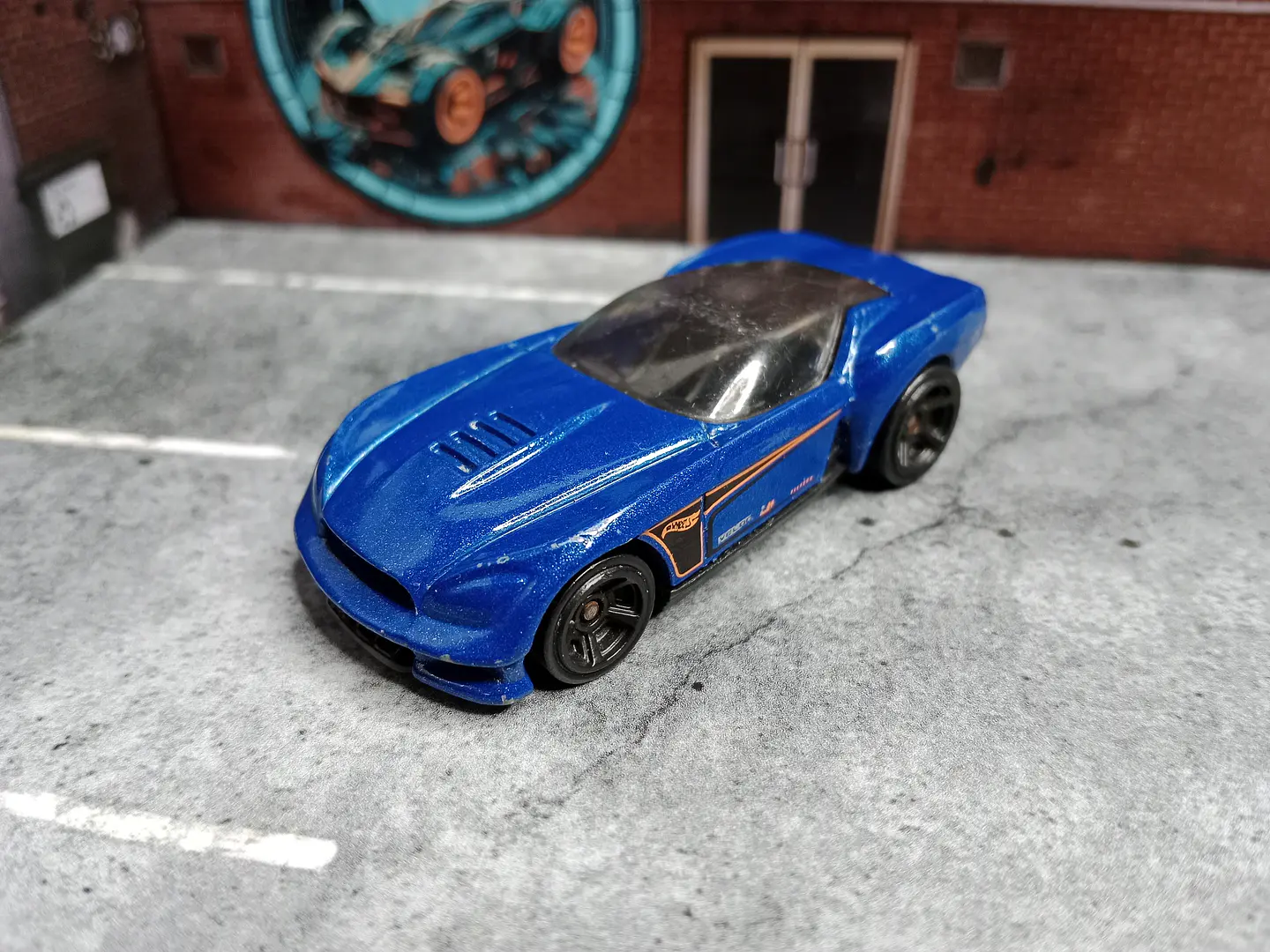 Pony-Up Night Burnerz Hot Wheels Mattel 2016 1
