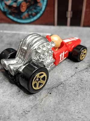 Head Starter Tooned Hot Wheels Mattel 2017
