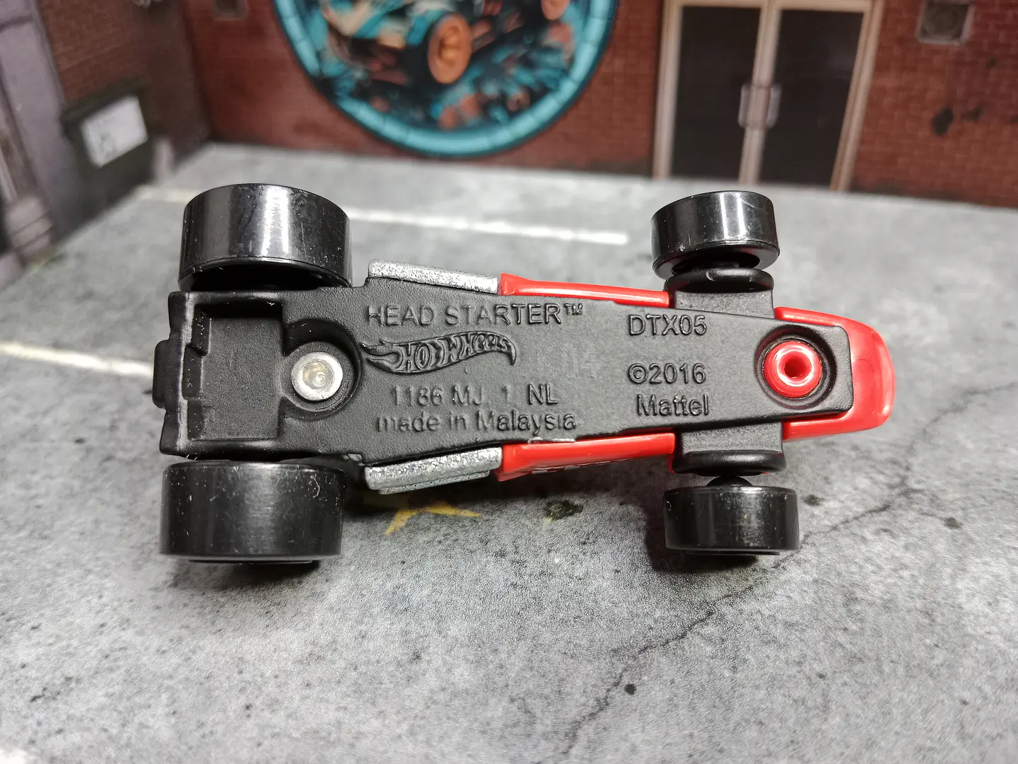 Head Starter Tooned Hot Wheels Mattel 2017 3