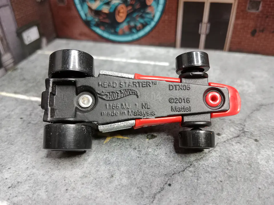 Head Starter Tooned Hot Wheels Mattel 2017 3