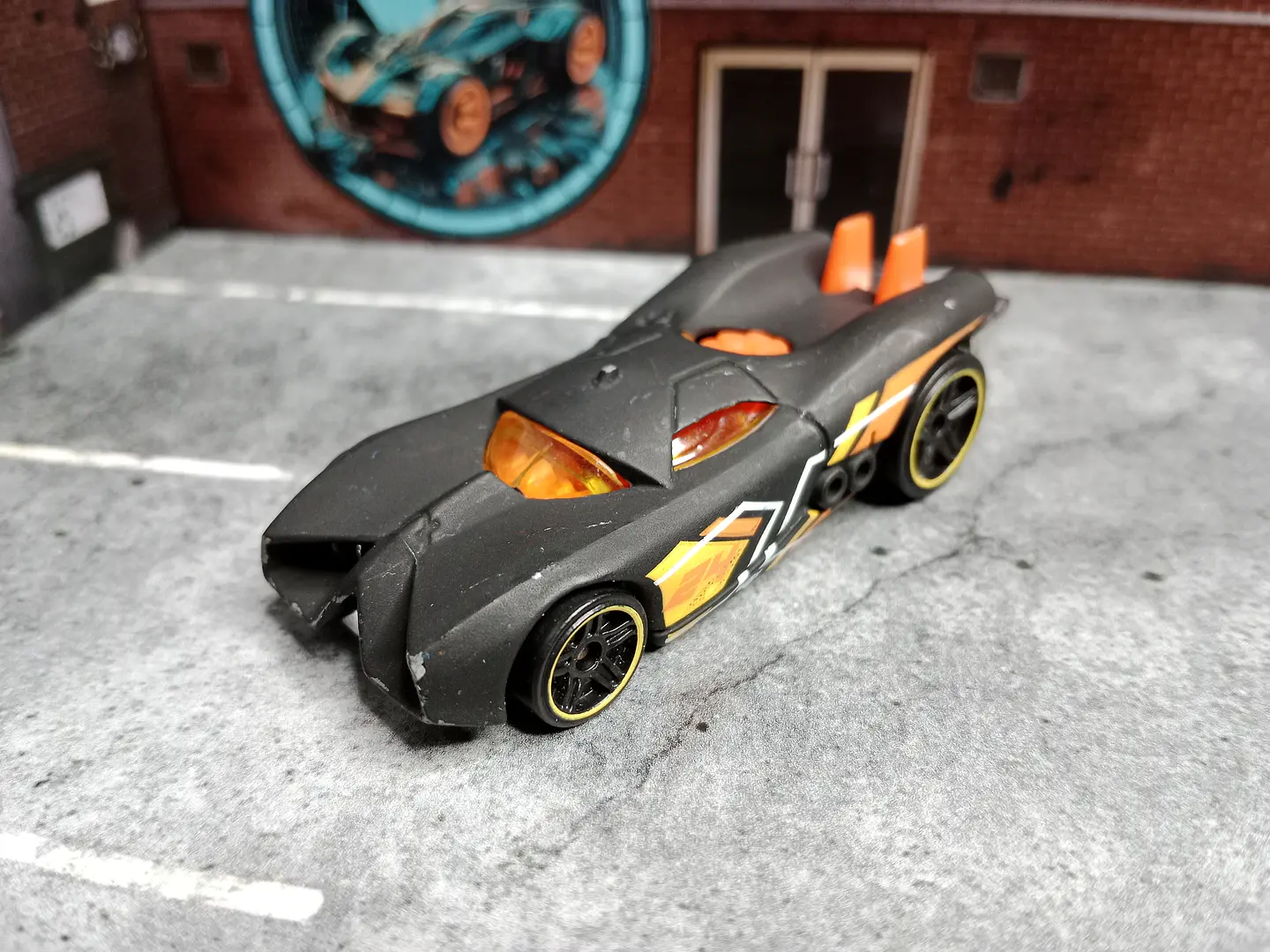 Prototype H-24 Track Builder Hot Wheels Mattel 2019 1